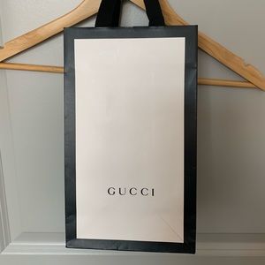 Authentic Gucci Shopping Bag